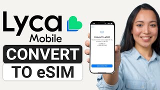 How To Change Lyca Physical Sim To eSIM  Full Guide [upl. by Hirschfeld]
