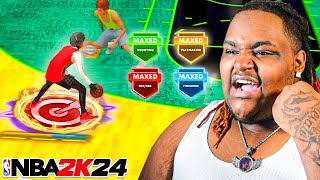 I TOOK My 62 3PT SHOT HUNTER TO THE 1v1 COURT in NBA 2K24 [upl. by Eniamat]