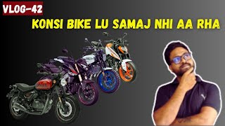 konsi bike Leni chaiye 🤦 aaj toh bike dekh ke shok ho gye bhai 😯😯 Skvlogs97 [upl. by Deland]