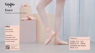 Grishko EXAM DemiPointe Shoes [upl. by Nednerb]