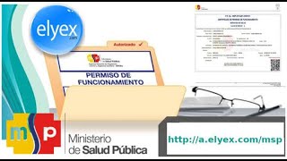 Permiso de Funcionamiento MSP Ministerio de Salud del Ecuador [upl. by Enrak481]