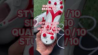 Diadora Brasil OG cleats Review diadora soccercleats diadoracleats soccer football footy [upl. by Madancy34]