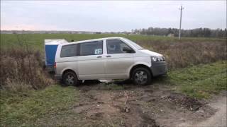 Volkswagen T5 4motion trailer trouble Vw 4x4 [upl. by Issiah904]