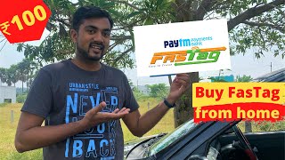 How to buy FasTag from home  Fix fastag yourself  Complete Live Demo  Step by Step  Tamil [upl. by Schaffer]