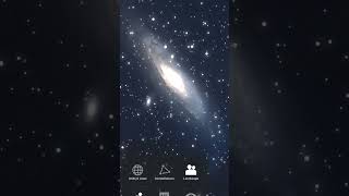 1000x zoom into Andromeda galaxys centre moon astronomy skyandromedagalaxyzoom shorts viral [upl. by Assyli100]