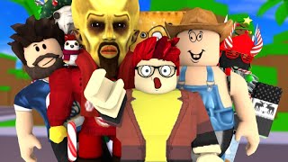 PLAYING AND RATING MY FRIENDS ROBLOX GAMES [upl. by Addiego509]