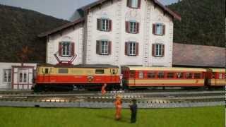 Mariazellerbahn H0e Model Train Layout [upl. by Jarrad]