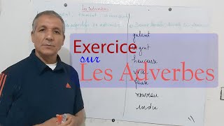 Exercices des adverbes [upl. by Ynej]