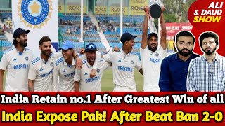 India Exposed Pak Lost Vs BAN 20  India Retain no1 After Greatest Win of all Time in History [upl. by Ahseket]