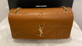 YSL Saint Laurent Jamie Bag  what fits and what is in my bag wimb [upl. by Ahselaf]