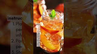 Ginger Peach Green Tea Refreshing Super Drink for Ultimate Wellness [upl. by Yerrot]