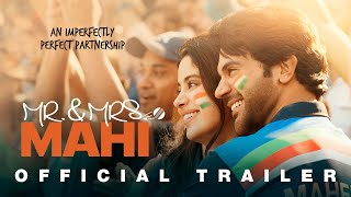 MR amp MRS MAHI  NEW OFFICIAL TRAILER  Rajkummar Rao  Janhvi Kapoor  Sharan Sharma  31  5  24 [upl. by Anaugal779]