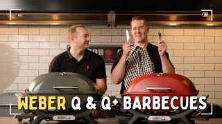 Introducing the all new Weber Q and Q Barbecues [upl. by Anahsat]