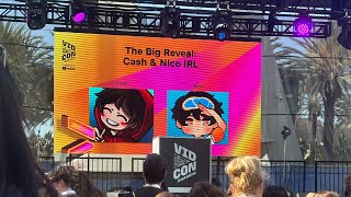 Cash amp Nico FULL VIDEO FACE REVEAL VIDCON Zoey MIA  Shady June 262024 Convention Center [upl. by Annoved]