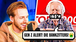 BANKZITTERS IN TOP 2000 reageren op boze boomers [upl. by Nylodnarb266]