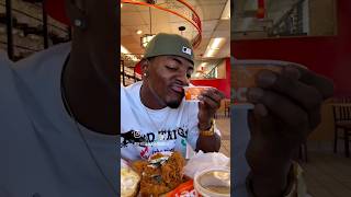 POPEYES MCCHICKEN PART 1yuddygangtv mukbang foodie rap funny [upl. by Ailyt]