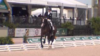 Megan Lane CAN and Caravella  AGDF 12 FEI GP Freestyle CDI 3 pres by Diamante Farms [upl. by Anitrebla]