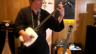 FAR BEYOND THE SUN Yngwie Malmsteen on Japanese Shamisen [upl. by Lotsyrk674]