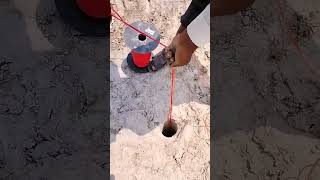 Rock Excavation  Controlled Blasting  Detonators amp Booster Placing into Rig Holes [upl. by Ahsieken931]