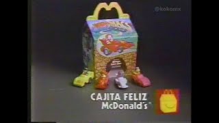 Comerciales 90s  Cajita Feliz McDonalds [upl. by Eedia]