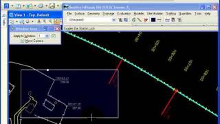 InRoads Tip Labeling Stations amp Offsets [upl. by Alael]