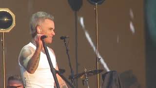 Come Undone Robbie Williams Hyde Park 2024 [upl. by Hgierb]