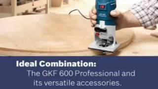 DampM Tools  Bosch GKF 600 Router [upl. by Kcirdla748]