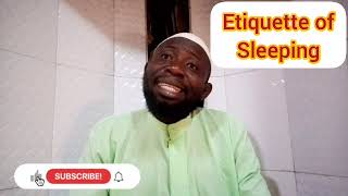 ETIQUETTES AND MANNERS OF SLEEPING BU USTATH HASSAN ABDULGHANNY [upl. by Sivehc]