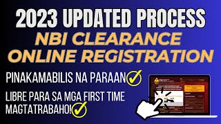 PAANO KUMUHA NG NBI CLEARANCE NGAYONG 2023  NBI ONLINE APPLICATION  NBI ONLINE APPOINTMENT [upl. by Nylecoj996]