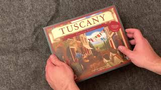 Viticulture Essential Edition  Tuscany Expansion Unboxing  4k [upl. by Samuel]