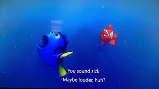 Finding Nemo  Dory Speaking Whale Norwegian [upl. by Ycrad198]