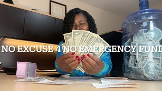 How To Save 1000 Emergency Fund With Savings Challenge No 1 10 And Money Bottle [upl. by Dercy]