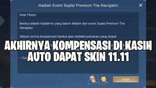 LOGIN SEKARANG CLAIM 13 TOKEN 1111  200 COA  AUTO DAPAT SKIN 1111 MOBILE LEGENDS [upl. by Ollecram]