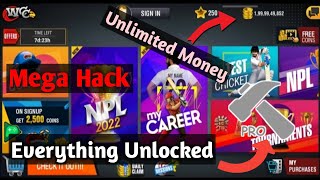 WCC2 Mega Hack Everything Unlocked  Unlimited Money  World Cricket Championship 2 wcc2 megahack [upl. by Wasson]