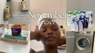 November Reset Cleaning Motivation  CeraVe Skincare Routine amp Favorite Products [upl. by Webster170]