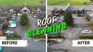 Ultimate Roof Cleaning Satisfying Before amp After Cleaning 🤩 cleaningmotivation [upl. by Uaerraj729]