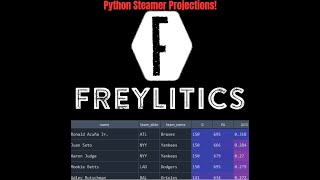 Steamer Projections in Python [upl. by Haynes]