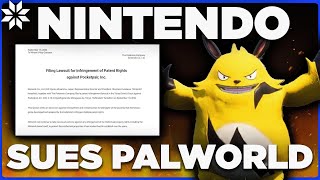 Nintendo Takes PalWorld To COURT [upl. by Harberd]