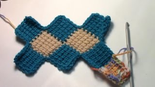 Haken  tutorial 34 bonte baby deken deel 1 [upl. by Kally77]