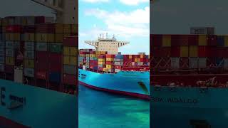 Maersk Line Container Ship ship maerskline containership [upl. by Ahsirak]