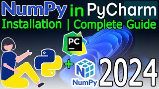 How to Install Numpy in PyCharm  Python Package on Windows 1011  2024 Update  Complete Guide [upl. by Ycnan]