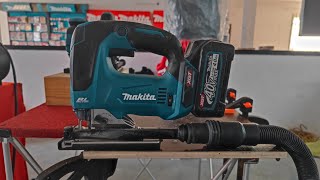 JV002G Makita 40V XGT Cordless Brushless Jig Saw with dust collection [upl. by Assirod]