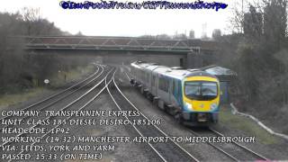 Season 8 Episode 101  Trains at Ravensthorpe station [upl. by Lubbi687]