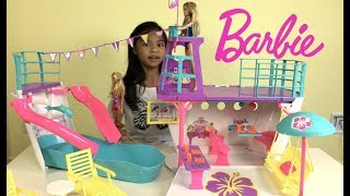 Barbie Pink Passport Cruise Ship  Toys Academy [upl. by Lionello]