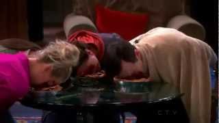 Sheldon Leonard Penny e Amy competindo Legendado  The Big Bang Theory [upl. by Nork447]