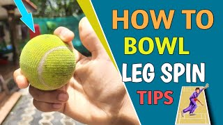 Tennis ball എങ്ങനെ LEG SPIN എറിയാം  How to bowl leg spin [upl. by Piper689]