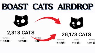 CATS Airdrop Claim  Do this and boast your CATS Airdrop  Cats airdrop listing [upl. by Iznekcam]