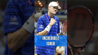 Isner in CONTROL against Federer 💪 [upl. by Nivrac]