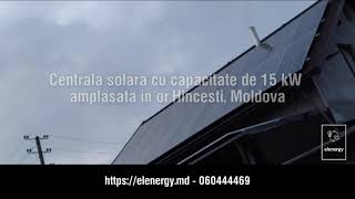 Panouri fotovoltaice Moldova ⛅ Panouri solare in Hincesti — 15 kW [upl. by Asiaj]