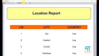 00 Demo Full Stack Project in Java  Oracle  Jasper Report [upl. by Ecitnirp]